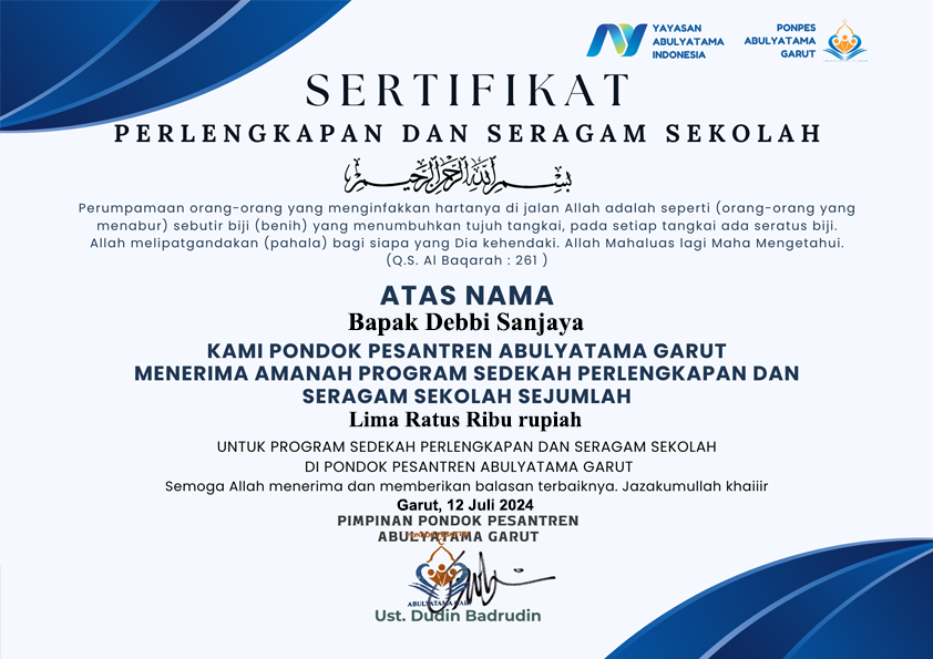 Bapak Debbi Sanjaya