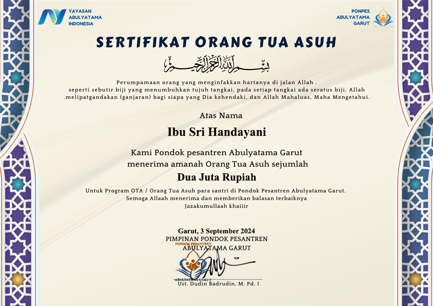 Ibu Sri Handayani