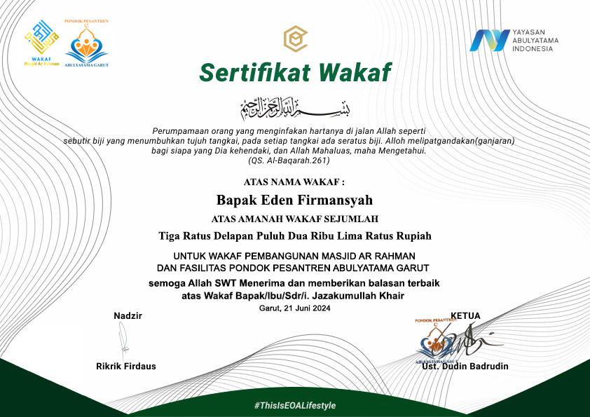 sertifikat_13_11 - Pembangunan Masjid - Bapak Eden Firmansyah